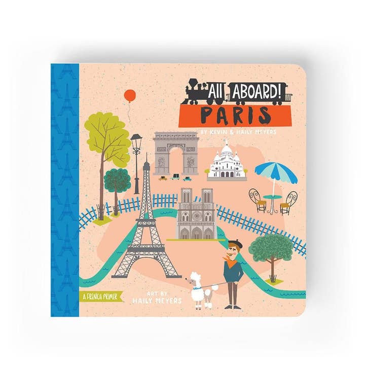 All Aboard Paris Children's Book for wholesale by Lucy Darling