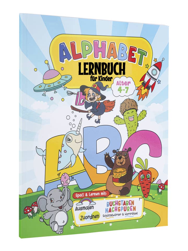 Alfabetslärobok för barn från 4-7 år för wholesale av Topulo