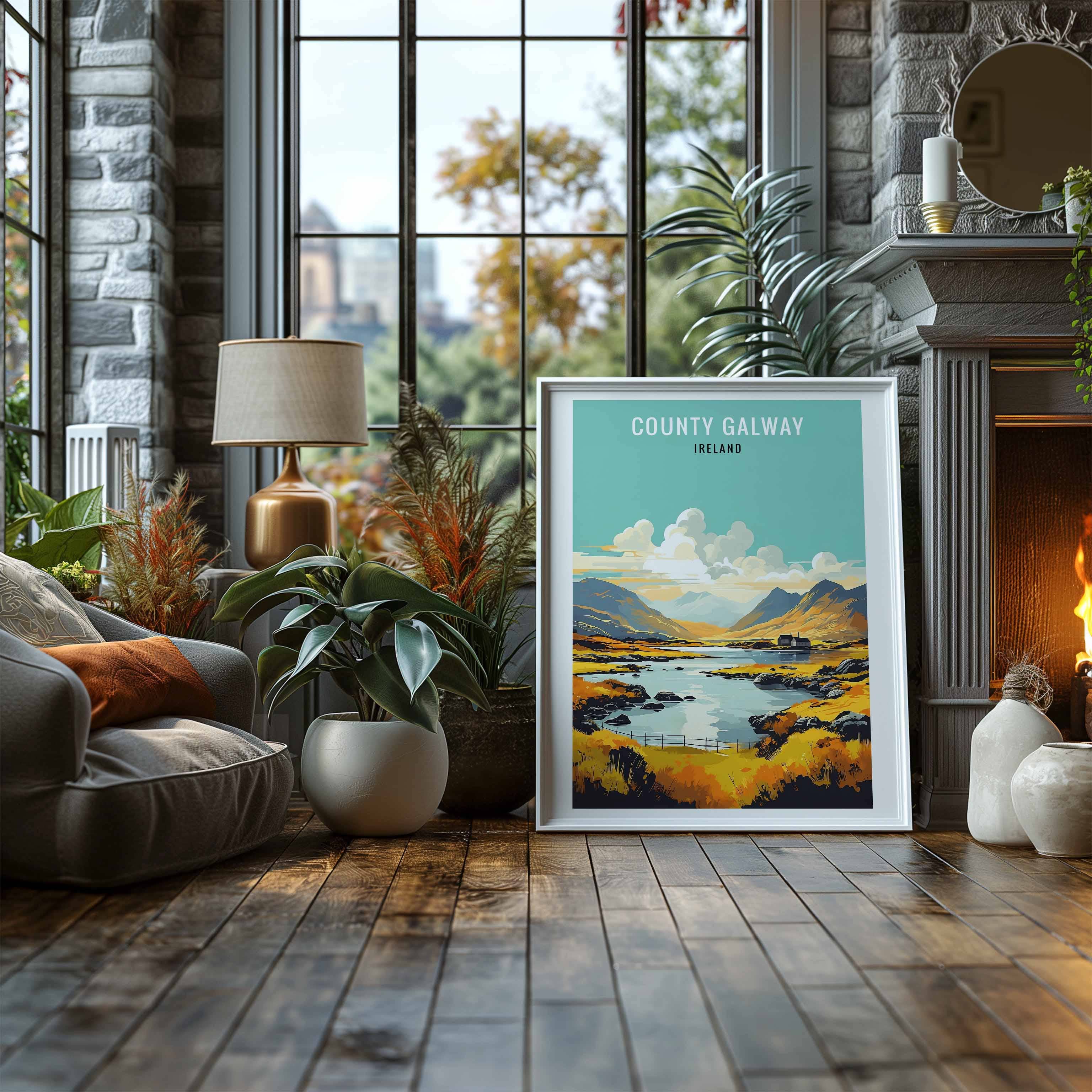 Breeze & Bubbles - Wholesale Art Print - Galway Print A43