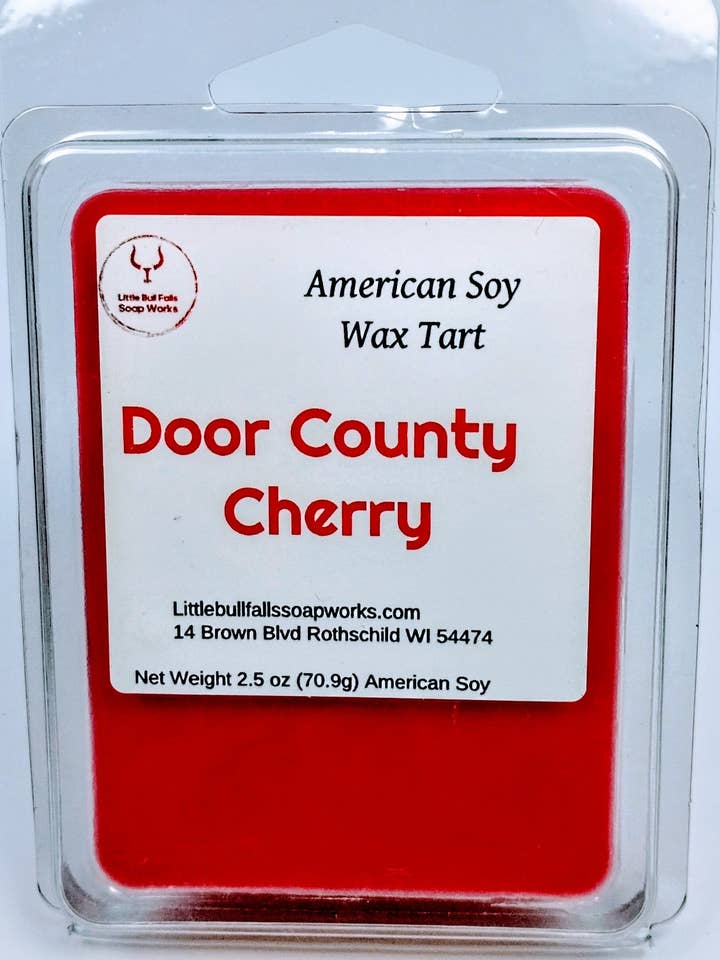 Door County Cherry Sojawachs für den Großhandel von Little Bull Falls Soap Works