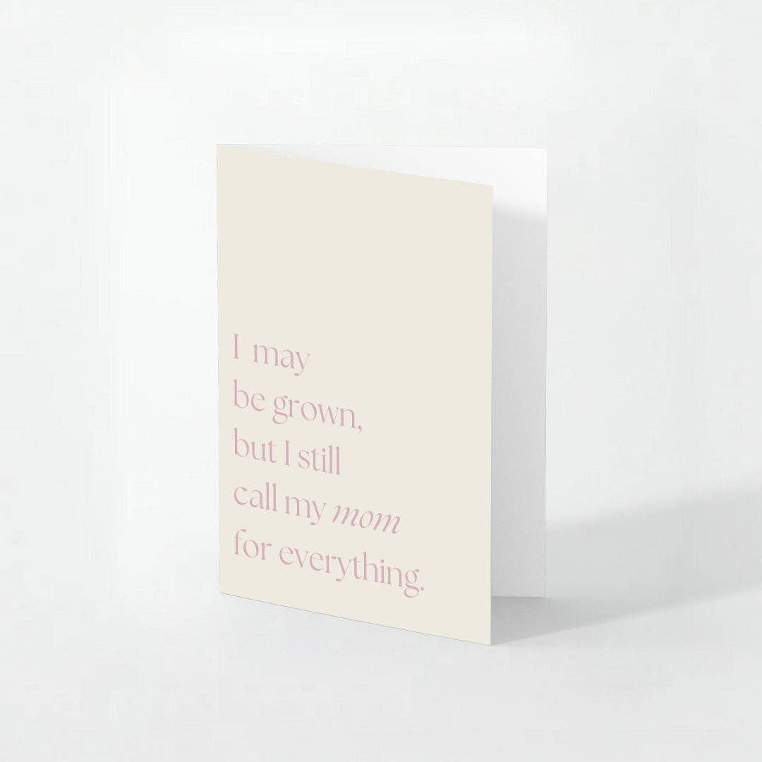 in Perennial – Großhandel Muttertagskarten – Ruf meine Mama für alles an - Muttertagskarte3