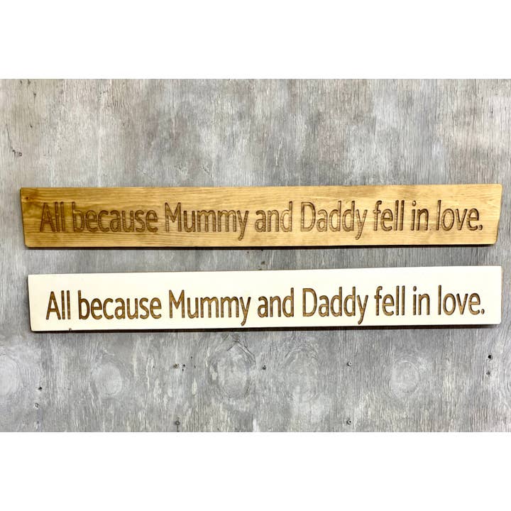 Allt eftersom mamma och pappa blev kär - 80cm för wholesale av Ragdoll Home