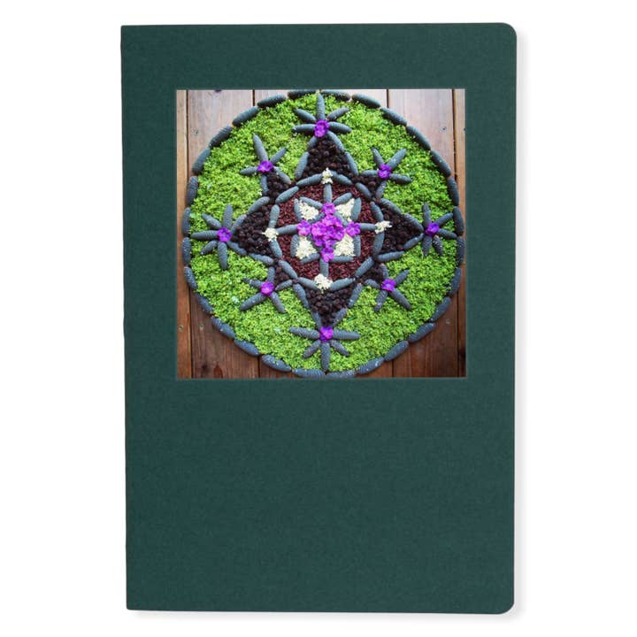 Nature Mandala Art - Wholesale Notebook - Nature / Flower Mandala LG Notebooks :: Blue Green Designs8