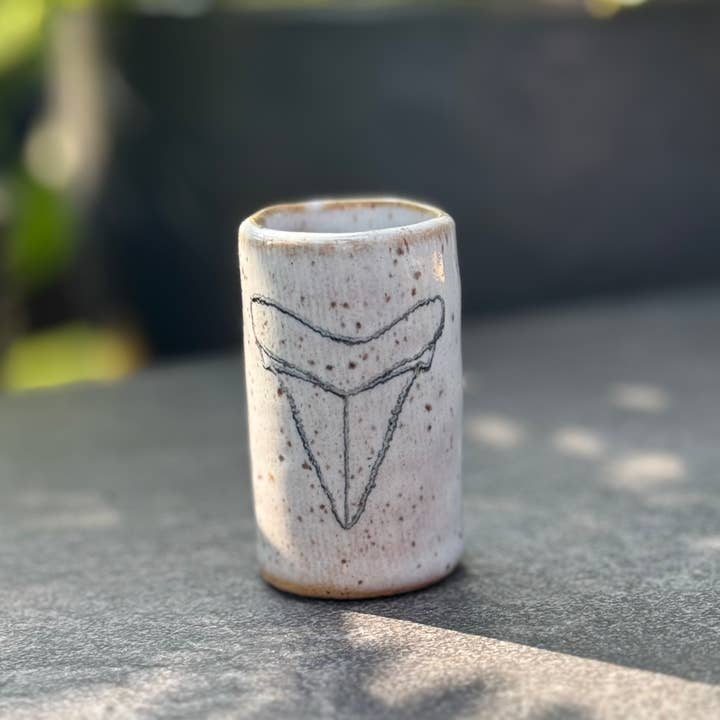 Tiny Tumblers - Shark Tooth for wholesale by Mud & Maker