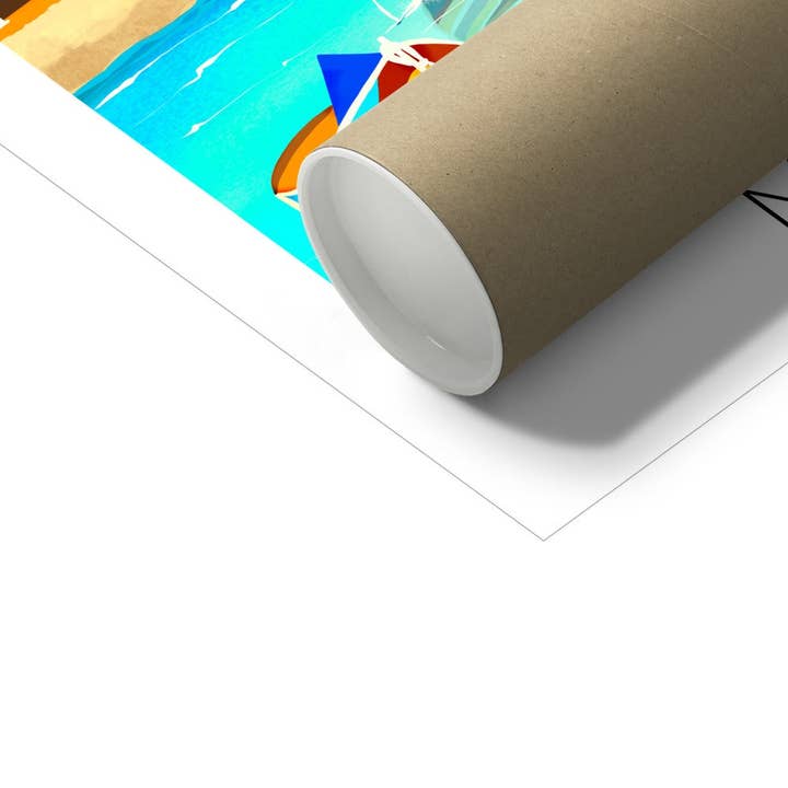 Malta Travel Poster Print for wholesale by Dreamers who Travel