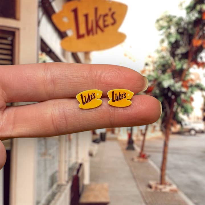 Luke’s Diner Earrings for wholesale by Sona Studio