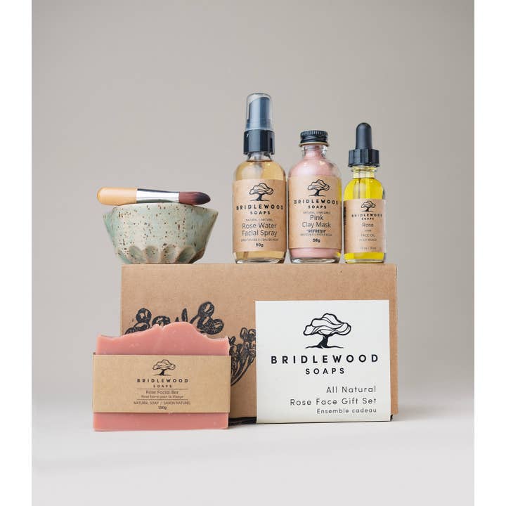 Bridlewood Soaps - Wholesale Facial Care Set/Kit - All Natural Face Care Gift Set