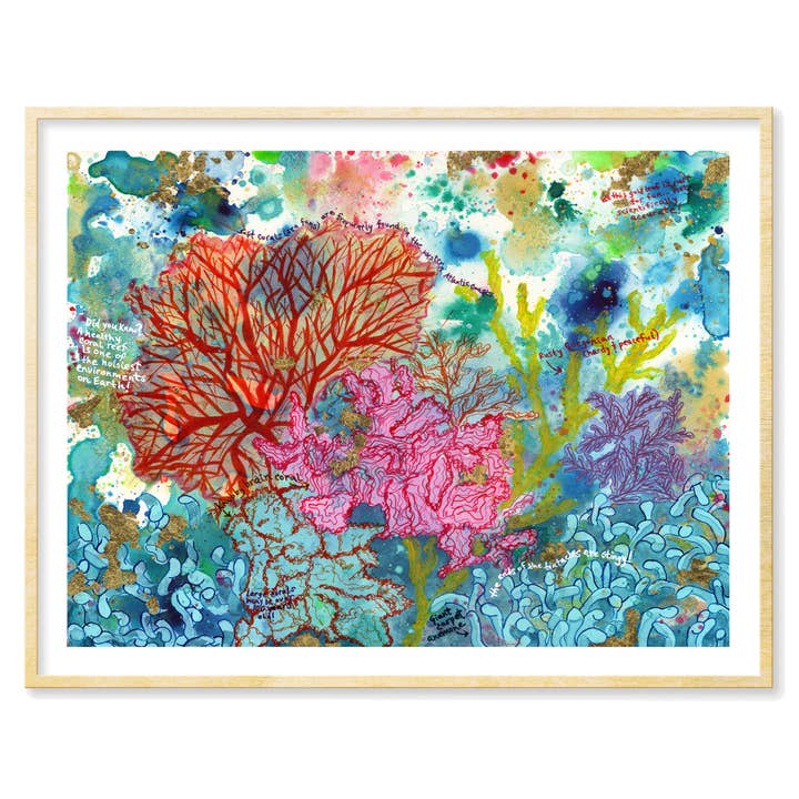 De uiteinden van de tentakels zijn gierige kunstdruk voor wholesale door Tamara Garvey Illustration