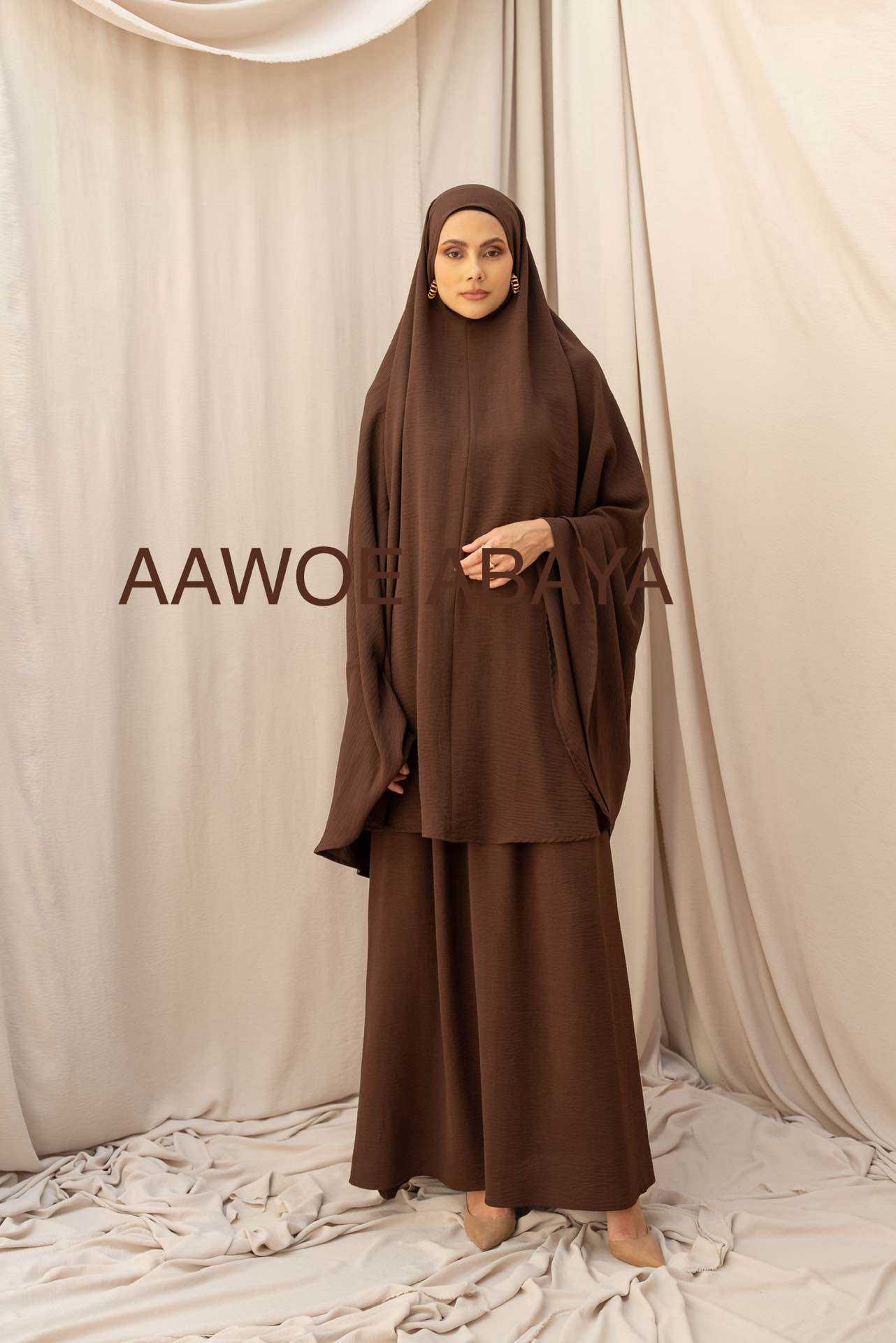 Aawoe Abaya - Wholesale Tops Set - Women's - Jilbab Janne Ready-to-Wear Elegant - 2801-SET38