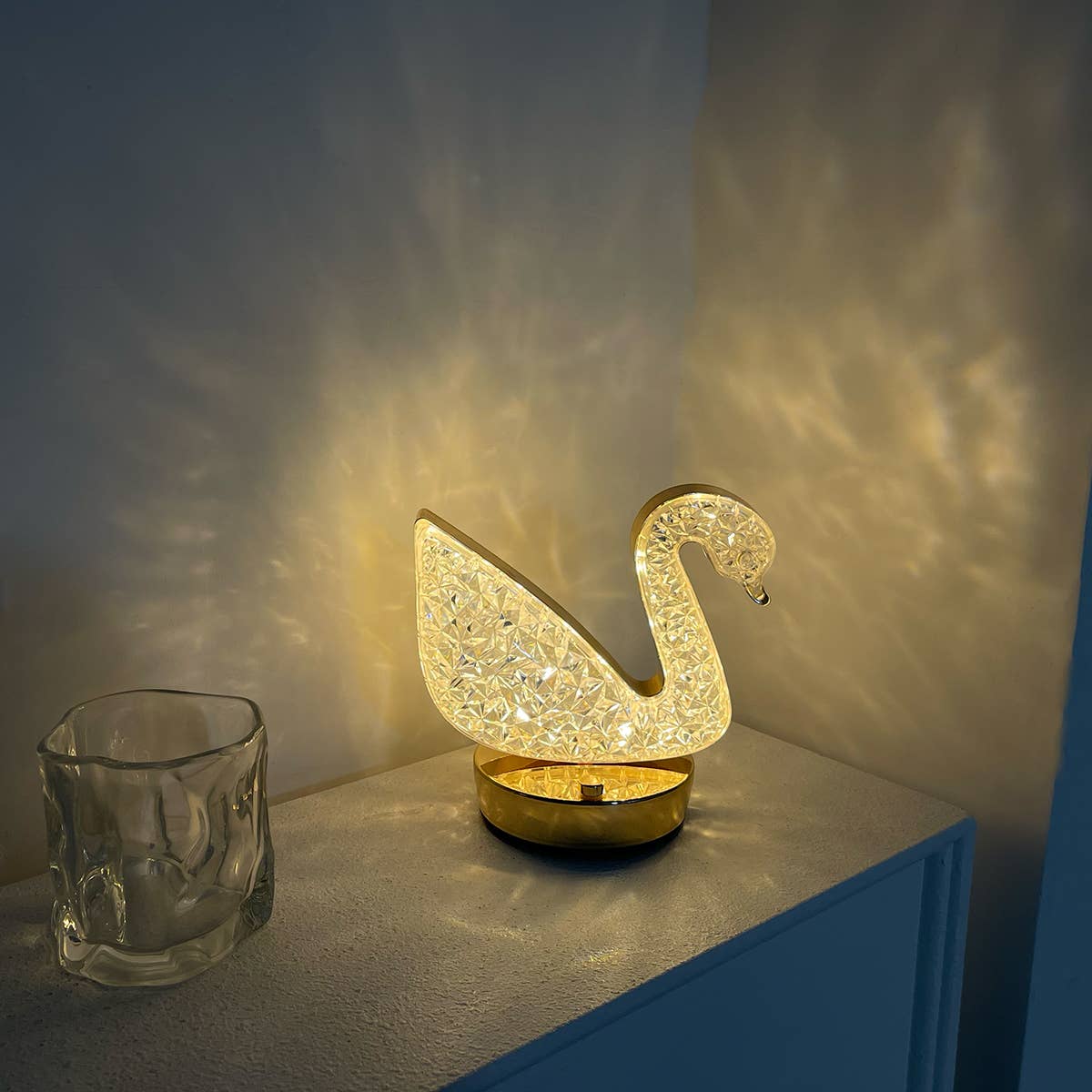 LAX Gadgets - Wholesale Night Light - Elegant LED Crystal & RGB Lamps For Home Decor- Retail Pack27