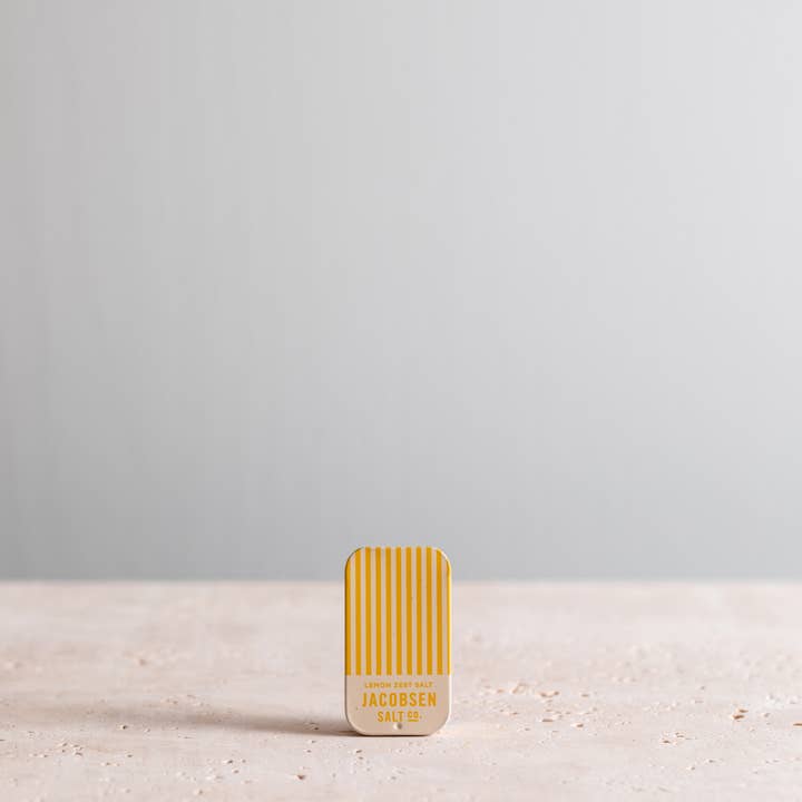Jacobsen Salt Co. - Wholesale Salt - Infused Lemon Zest Sea Salt Slide Tin