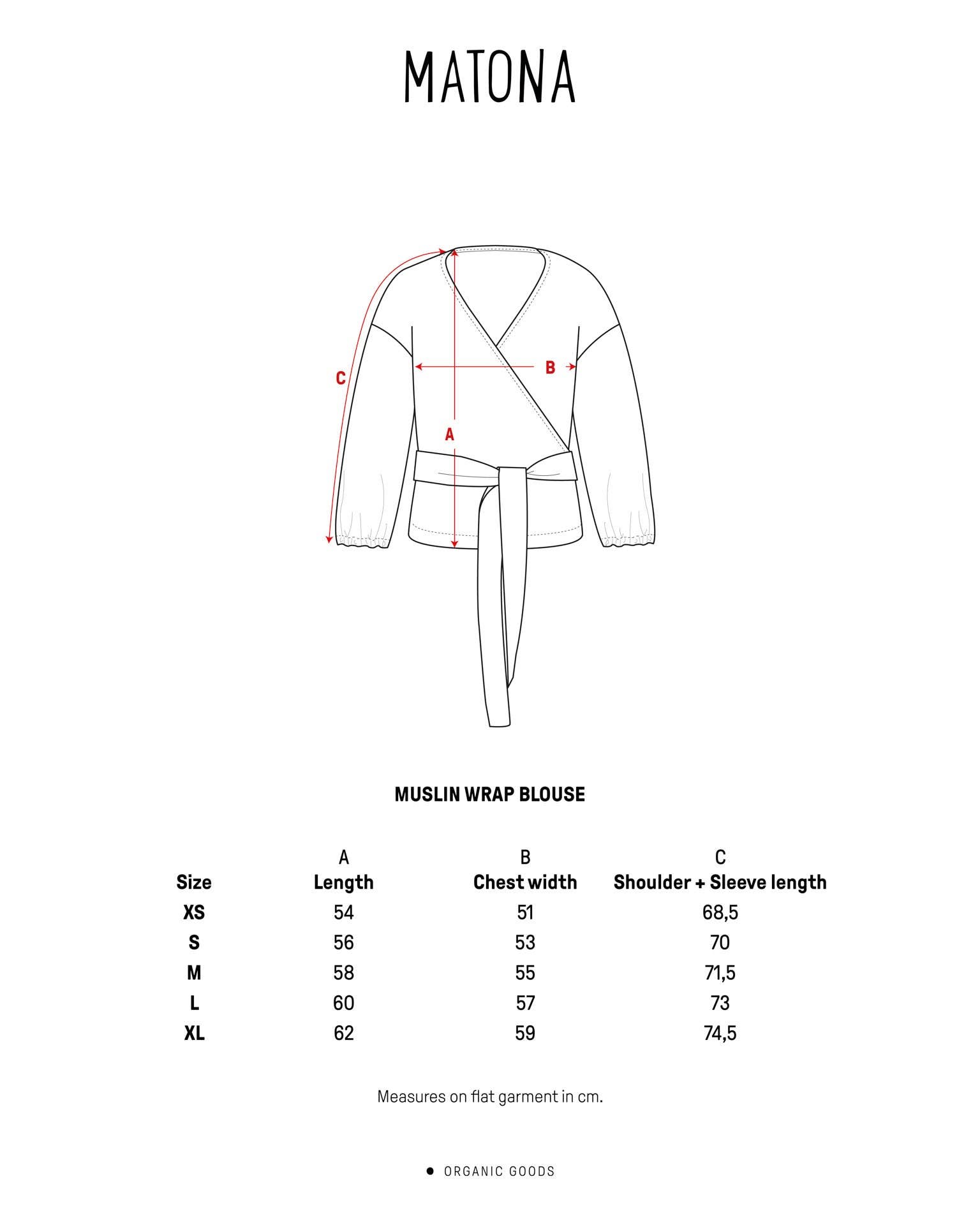 Matona - Wholesale Blouse - Women's - Muslin Wrap Blouse brick9