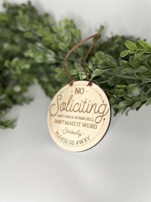 Nessuna sollecitazione - Round per la vendita all'ingrosso da parte di bluefortytwodesigns