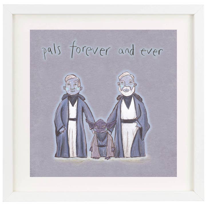 Vrienden Voor Altijd - Star Wars muurkunst Print voor wholesale door The Grey Earl