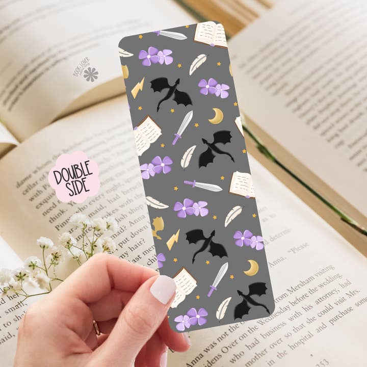 Marque-page pour lecteur de fantasy / Marque-page dragon pour bibliophiles pour la vente par Book Lover Merch Shop