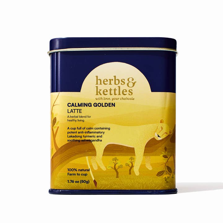Calming Golden Latte for wholesale by Herbs & Kettles