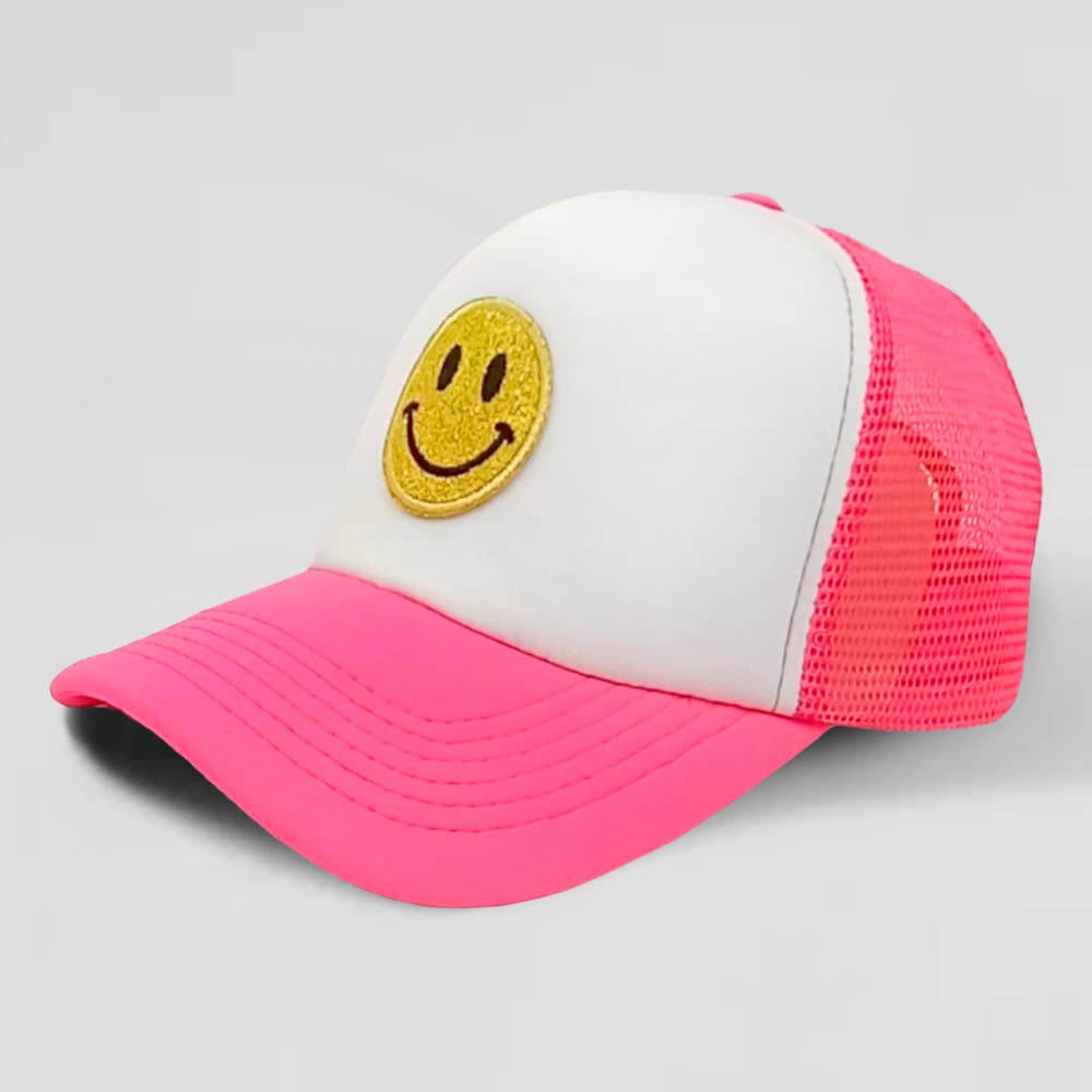 Sensibling Corp. – wholesale Truckerkeps – Dam – Smile accenterad mesh tillbaka baseball keps5