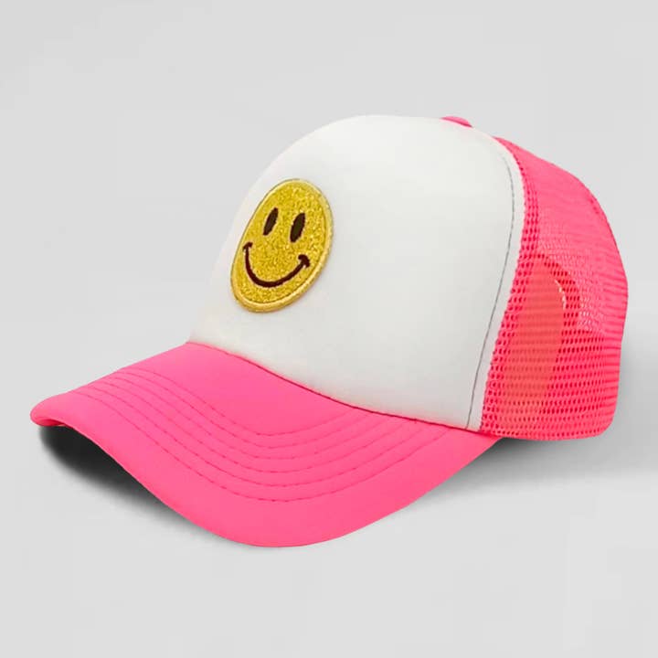 Sensibling Corp. – wholesale Truckerkeps – Dam – Smile accenterad mesh tillbaka baseball keps5