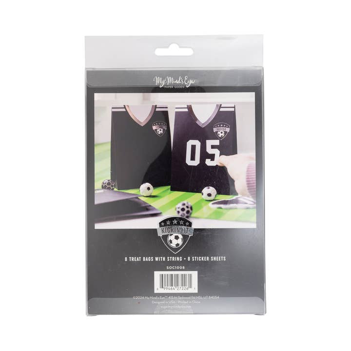 My Mind’s Eye – Großhandel Geschenkbeutel – SOC1008 - Fußball-Leckerbeutel9