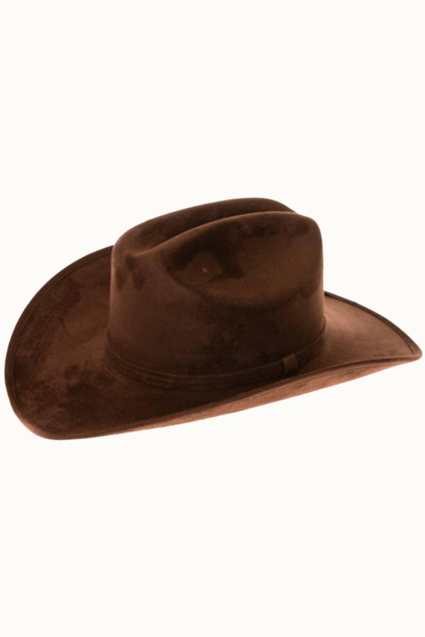 Olive & Pique - Wholesale Cowboy Hat - Women's - Premium Vegan Faux Suede Cattleman Cowboy Hat, Unisex11
