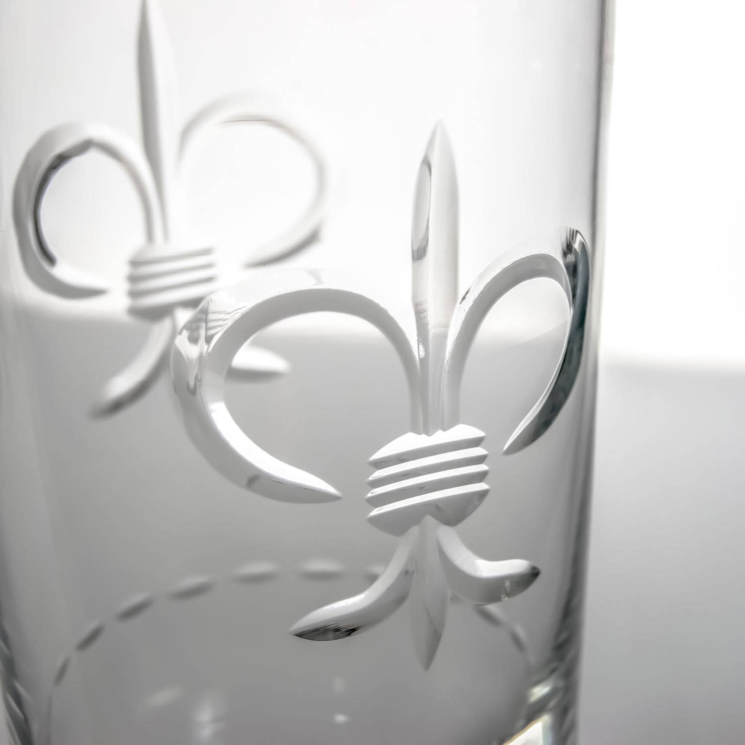 Rolf Glass - Wholesale Cocktail/Liquor Glass - Fleur De Lis Cooler Glass 15oz2