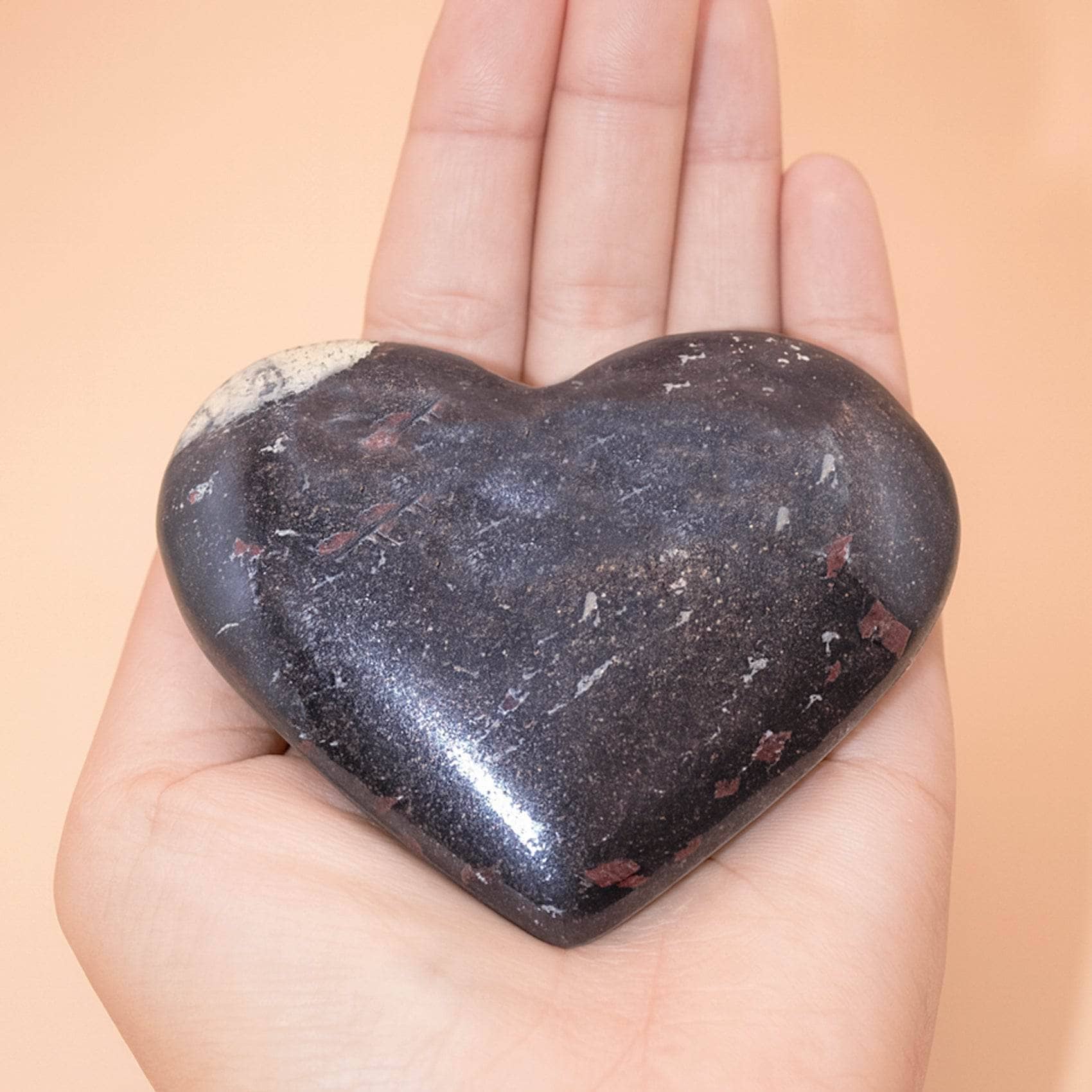 Tiny Rituals - Wholesale Spiritual Stone/Crystal - Rare Covellite Hearts - AAA Premium Quality3