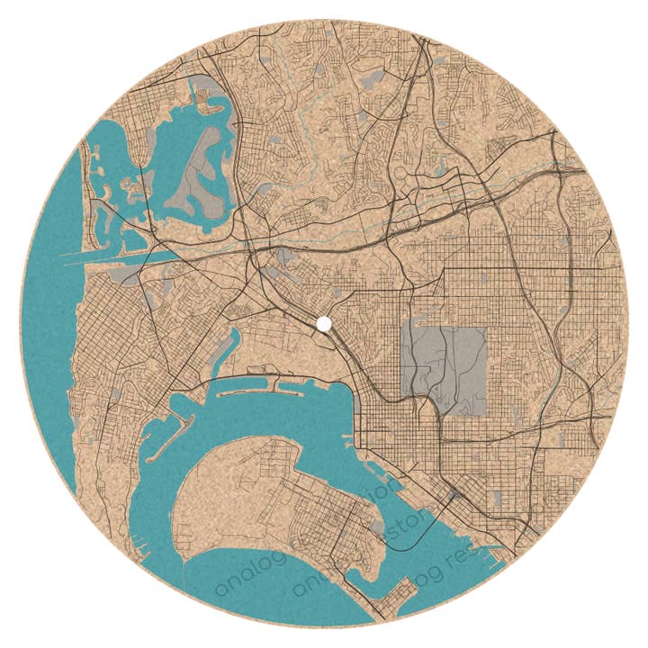 San Diego, CA Premium Cork Turntable Mat for wholesale by Analog Restorations