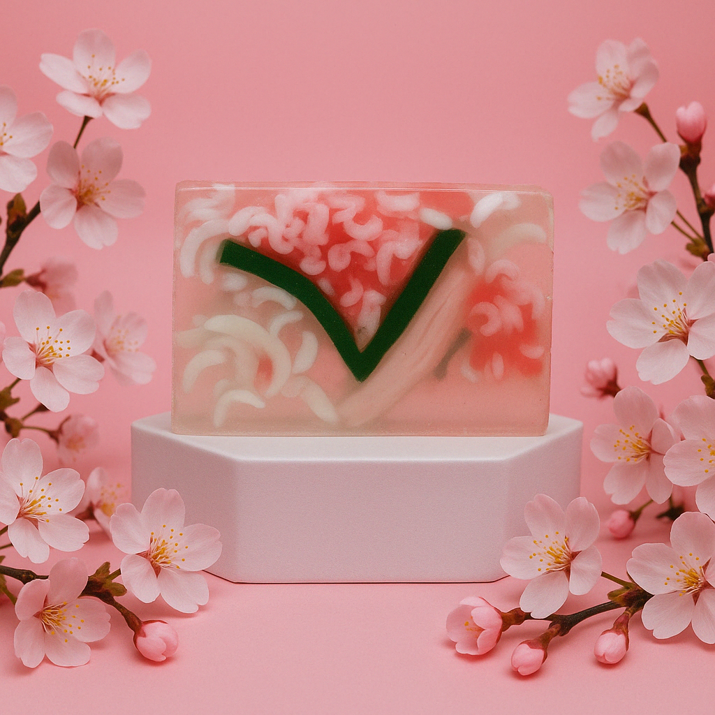 Palais des aromes - Wholesale Bar Soap - Sakura Soap Slice x100