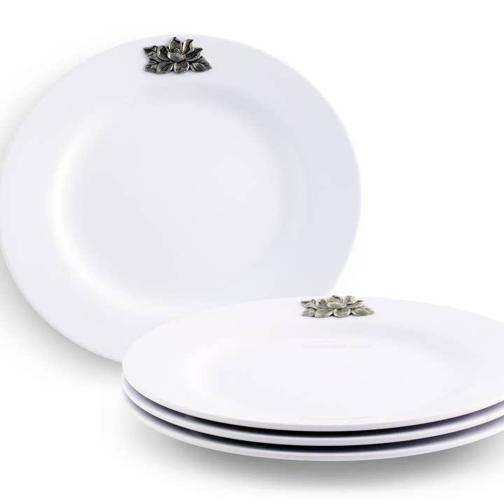 Magnolia Melamine Lunch Plates - Set of 4 for wholesale by Arthur Court
