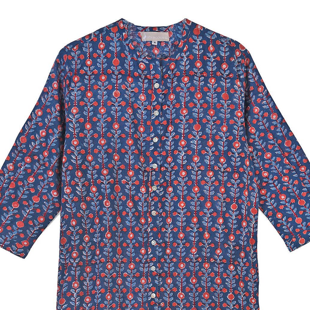 ABRACOLORS - Wholesale Dress - Women's - Long blue dress1