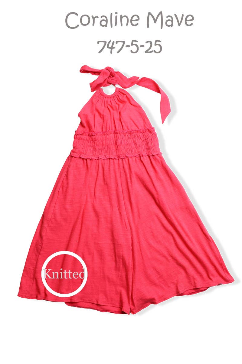 SISSYMINI - Wholesale Dress - Kids - Halter Bell-Bottom Jumper For Girls & Toddler | 747-516