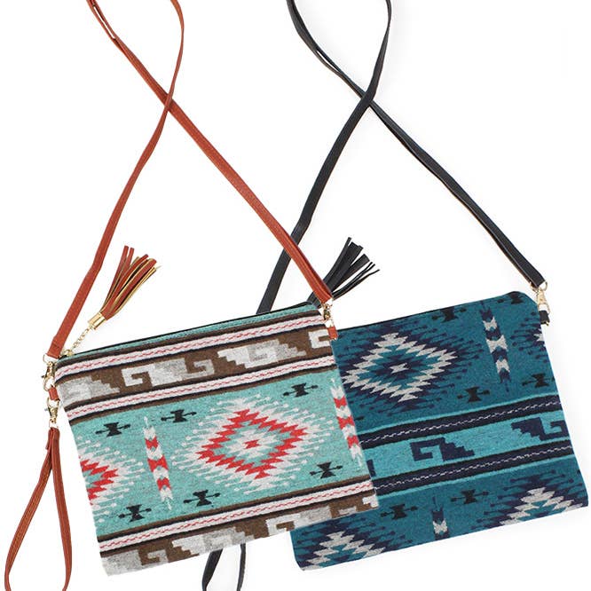 Hana - Wholesale Crossbody Bag - Women's - Western Print Crossbody Clutch Bag2