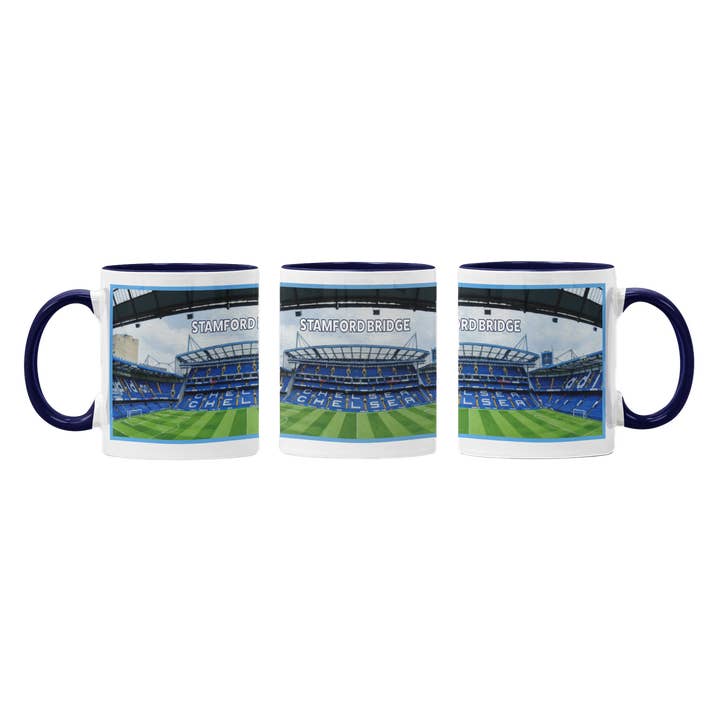 Stamford Bridge Heritage Mug – Chelsea Football Fan Gift for wholesale by SmartyPants