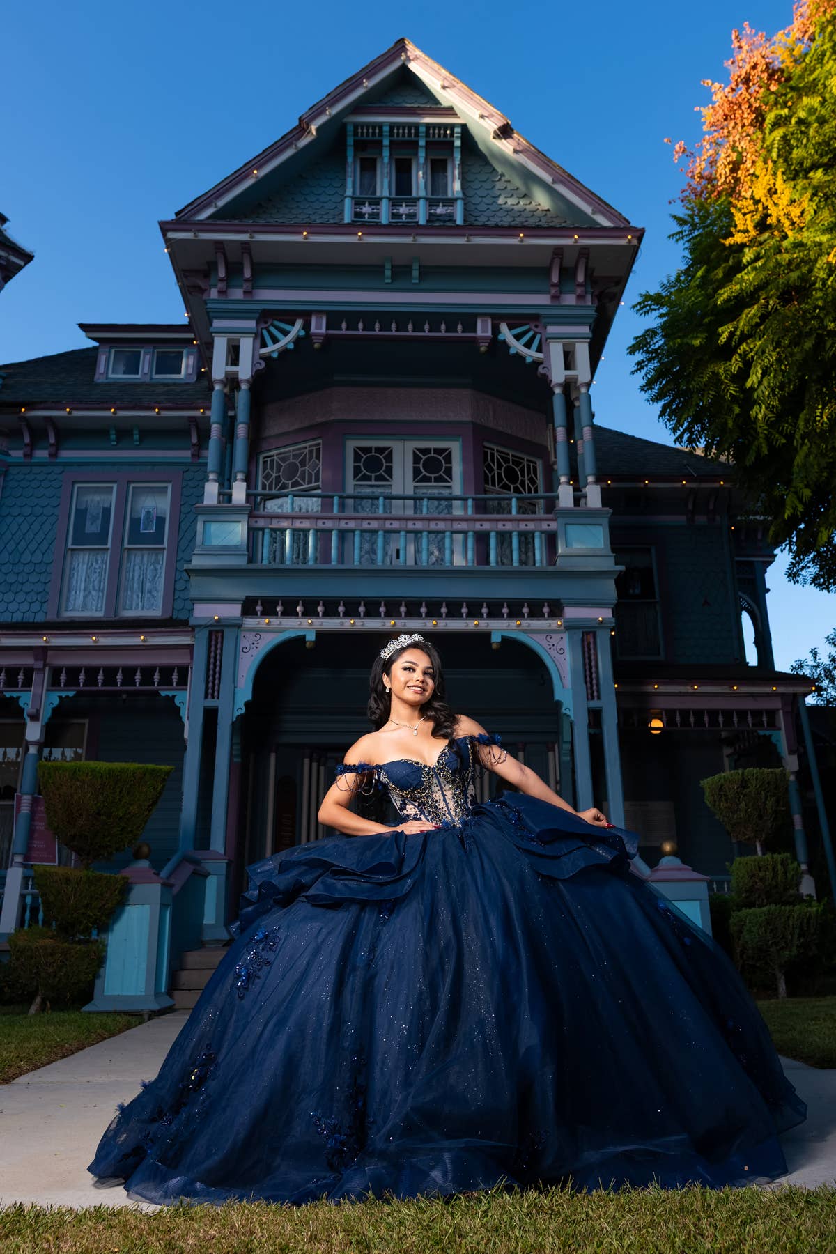 Chicas - Wholesale Formele jurk - Dames - Schouderloze quinceañera-jurk met korset CHF31326