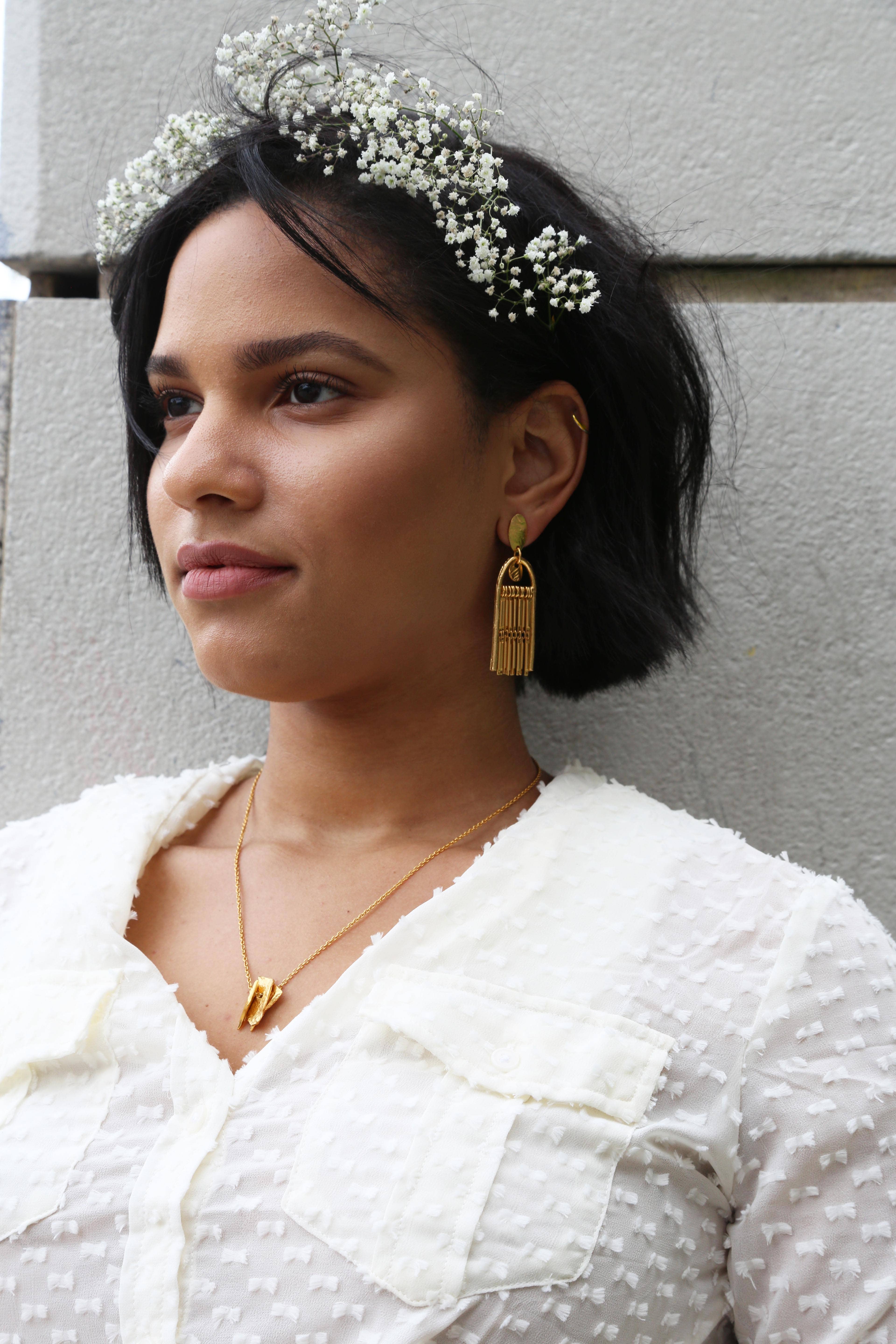 Lingua Nigra - Wholesale Hangende/ronde oorbellen - Fringe Theory Oorbellen4