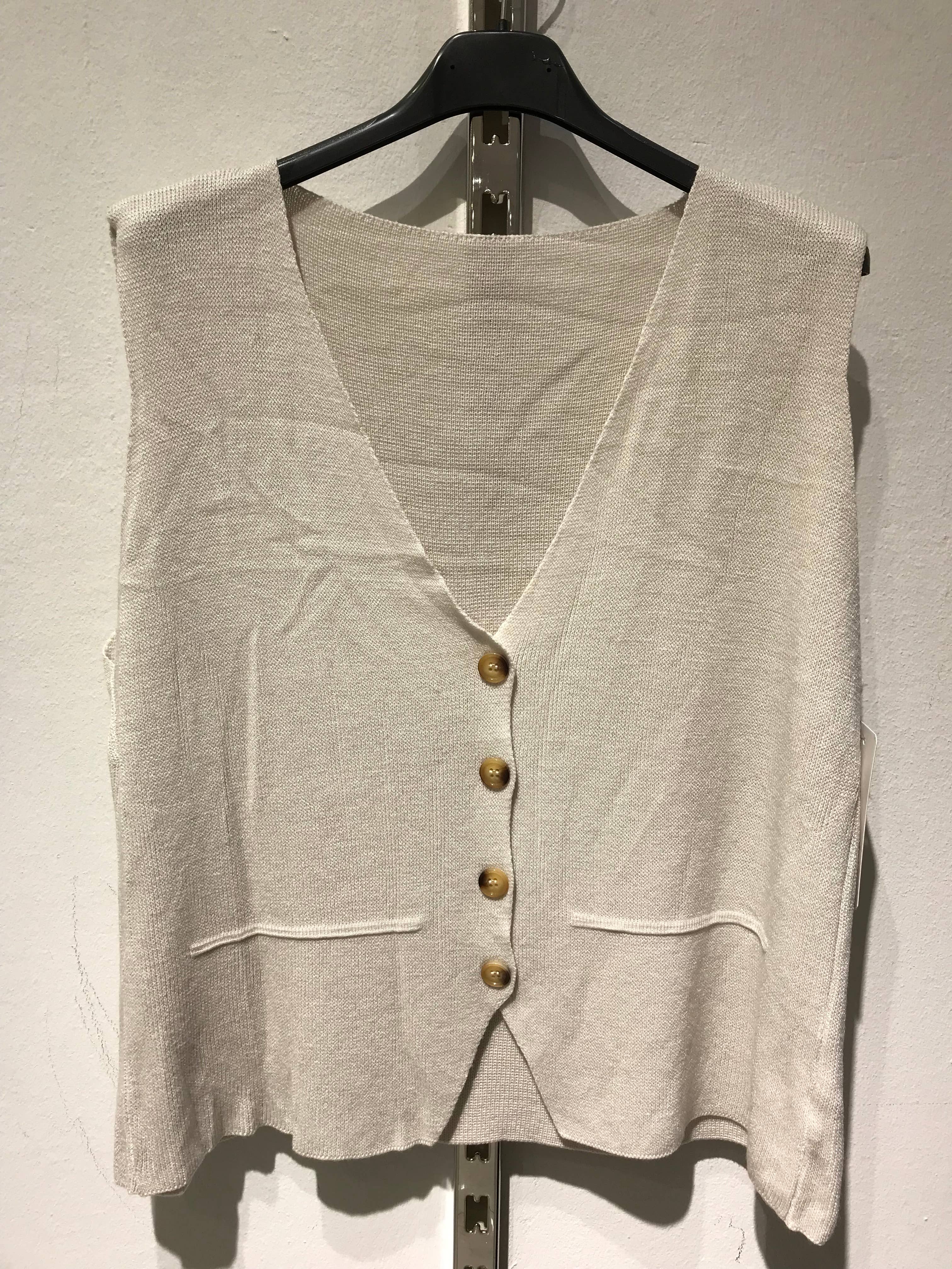 Only Yuan - Vente Gilet de tailleur – femme - Gilet en laine réf 869211