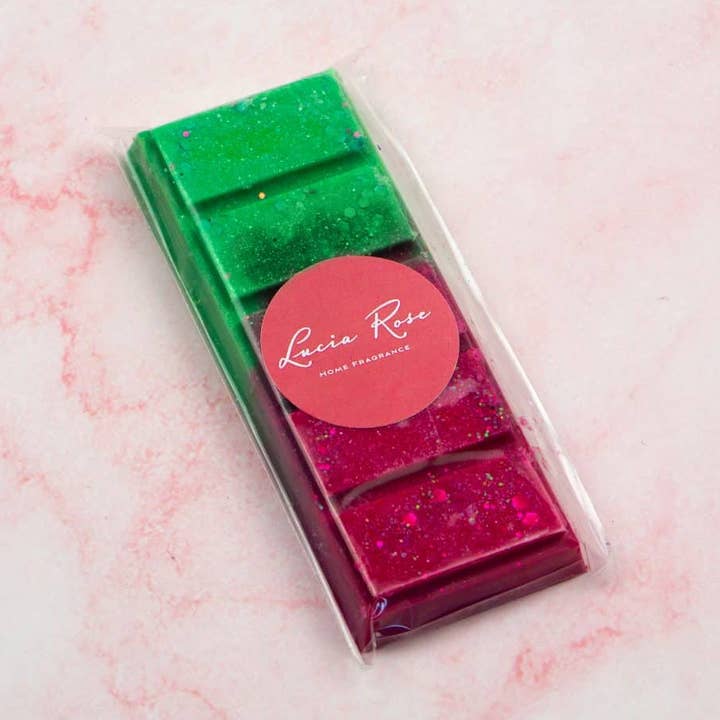 Strawberry and Kiwi Wax Melt - 50g Snap Bar for wholesale by Lucia Rose