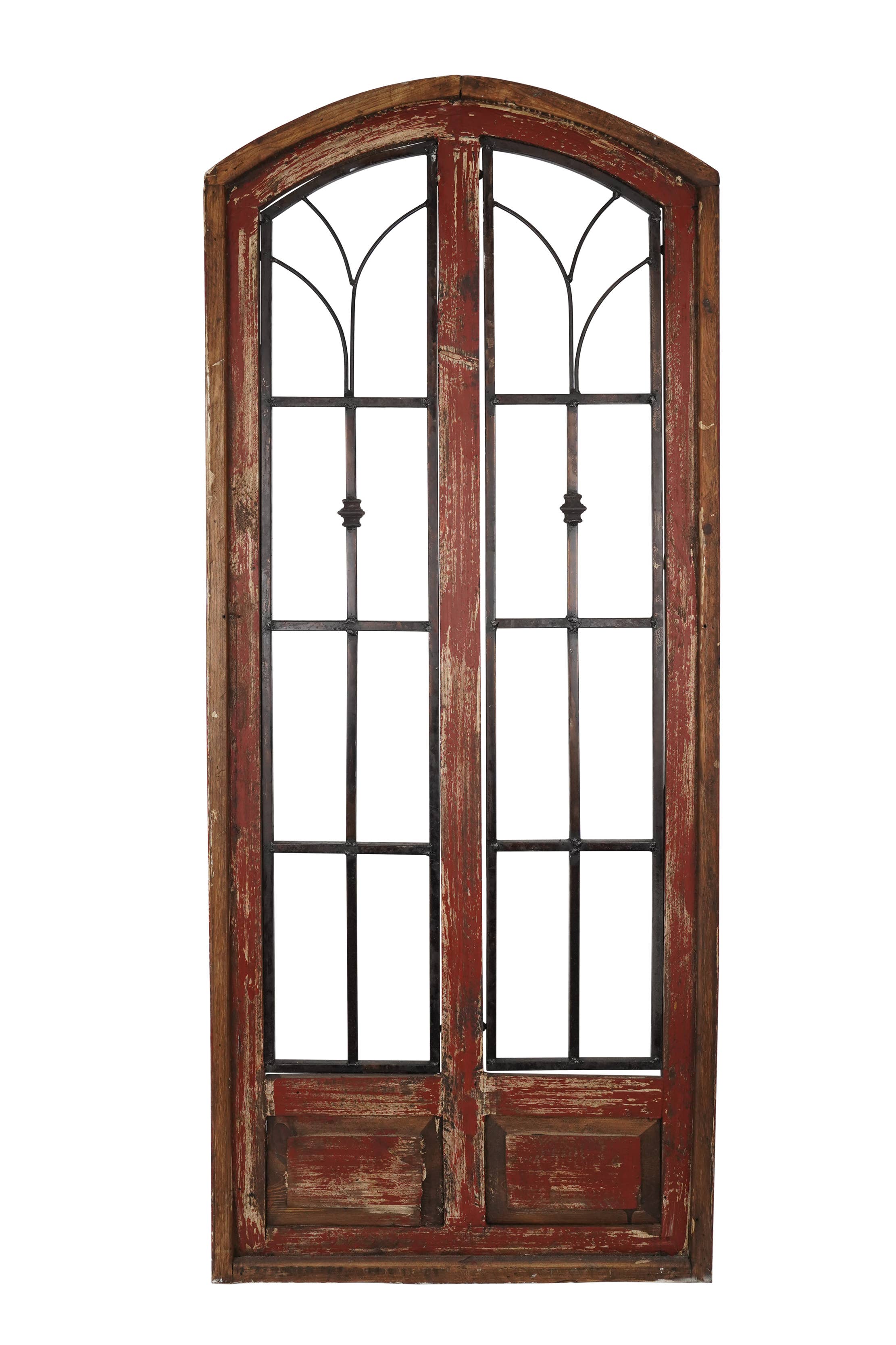 My Amigos Imports – wholesale Wall Accent – San Miguel Large Rustic Wall Window-24x60 inches-Large5