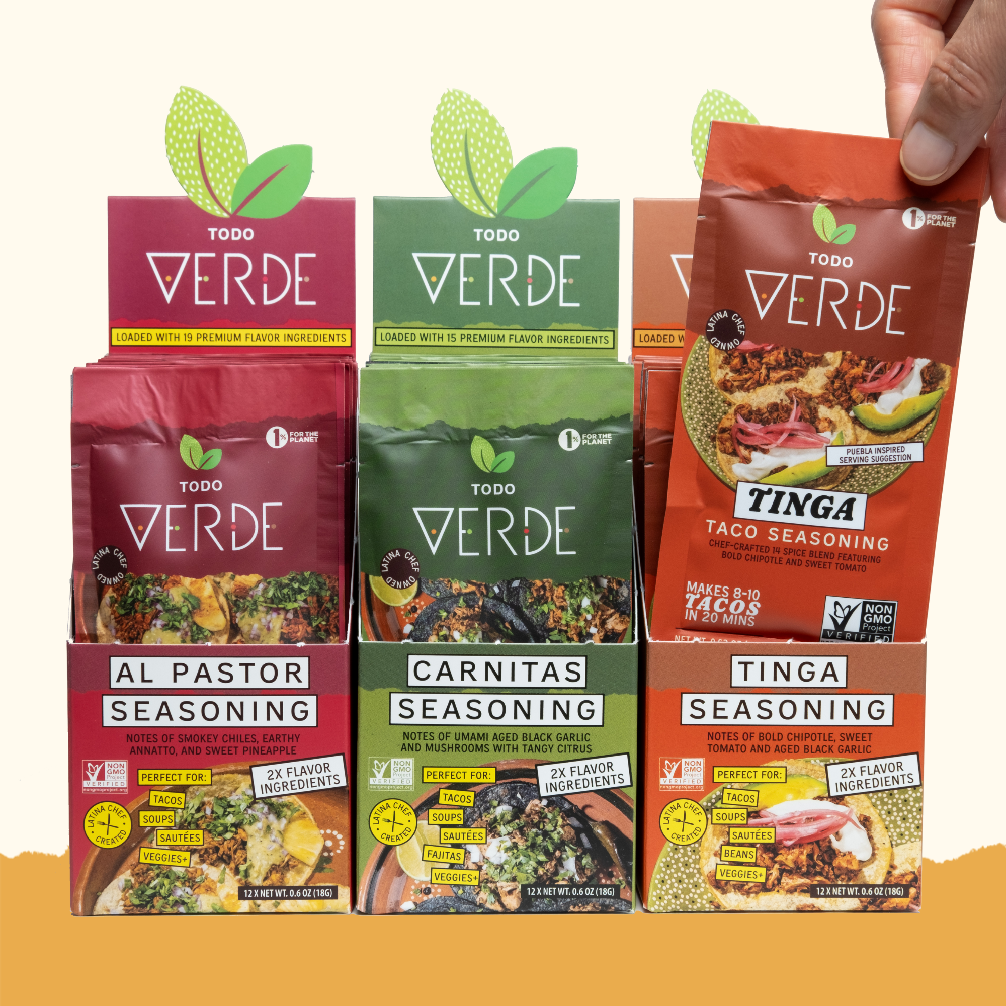 Todo Verde – Großhandel Gewürzmischungen – Tinga Würzige Taco-Gewürzmischung – 12er Pack4