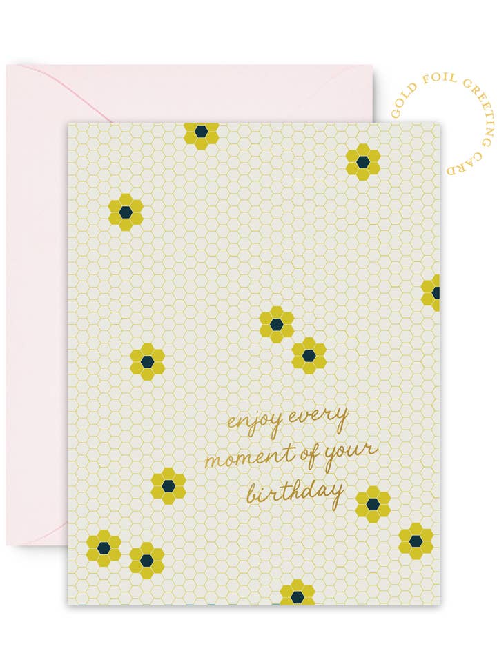 Enjoy Your Birthday Colorful Card for Birthdays for wholesale by Sublime & Co.