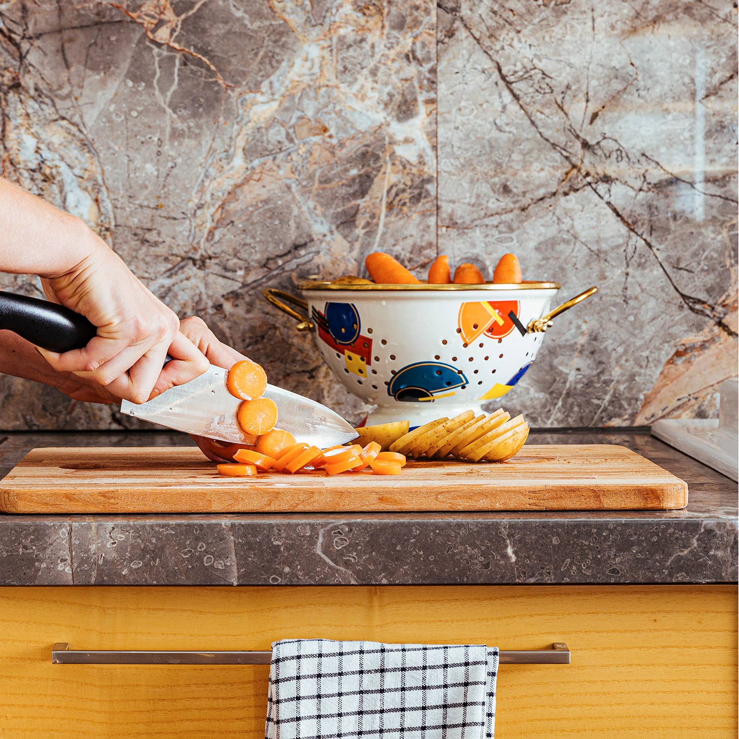 Darling Spring - Vendita all'ingrosso Scolapasta - Scolapasta smaltato Bauhaus25