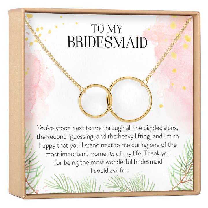 Bridesmaids Necklace for wholesale by Dear Ava