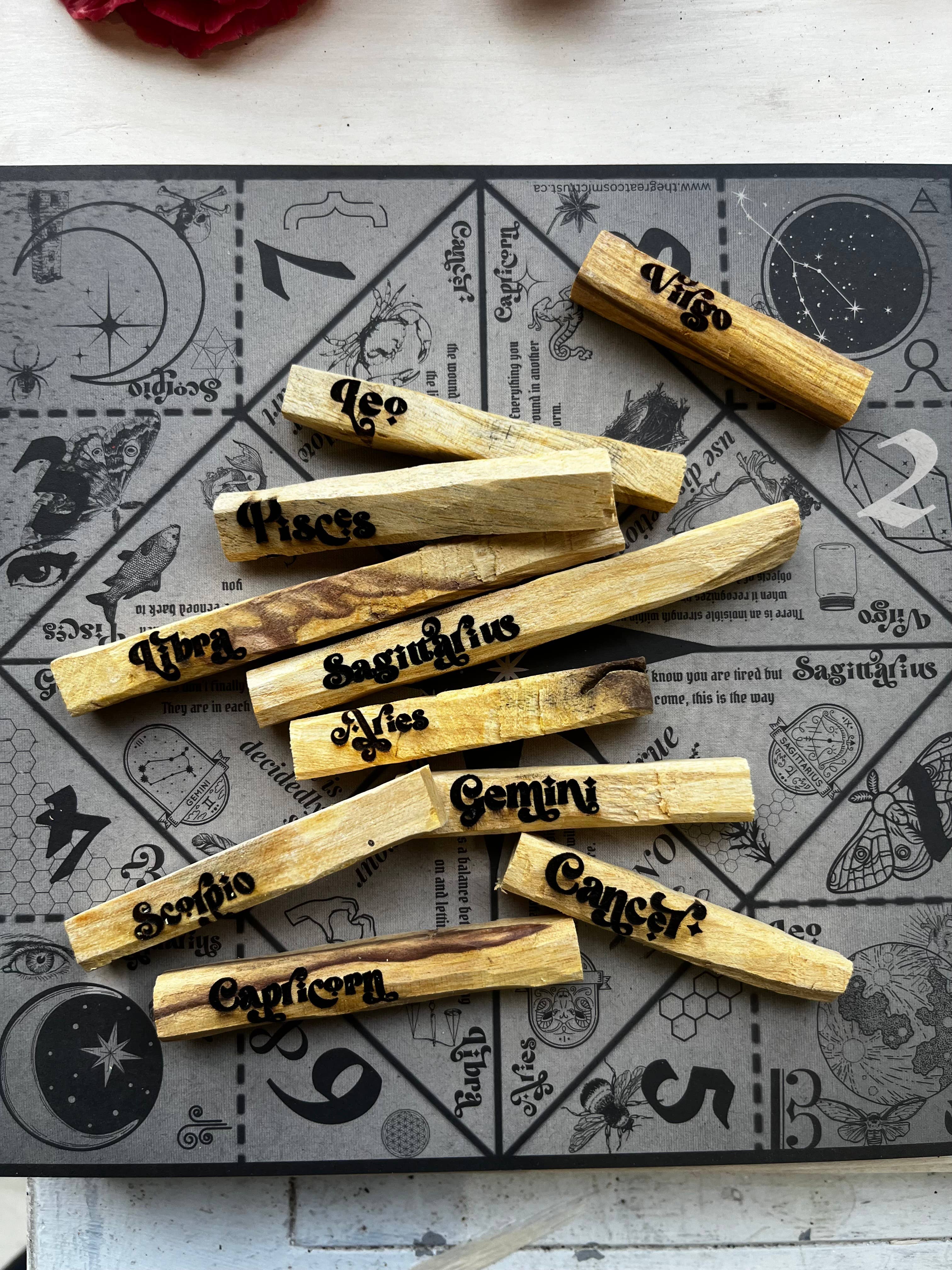 The Chaotic Good (previously The Great Cosmic Trust) - Wholesale Incense - palo santo - smoke kissed designs zodiac eye patterns2