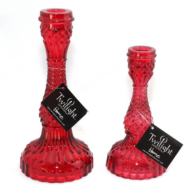Twilight Collection - Wholesale Candle Holder - Bella Candle Holders – Red