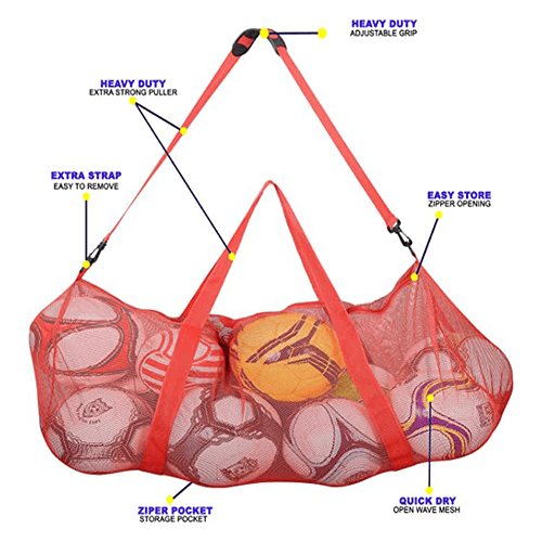 Athllete - Venta al por mayor Bolsa de deporte - Unisex - Bolsa Athllete para balones de fútbol extra grande y resistente (34 x 24 pulgadas)14
