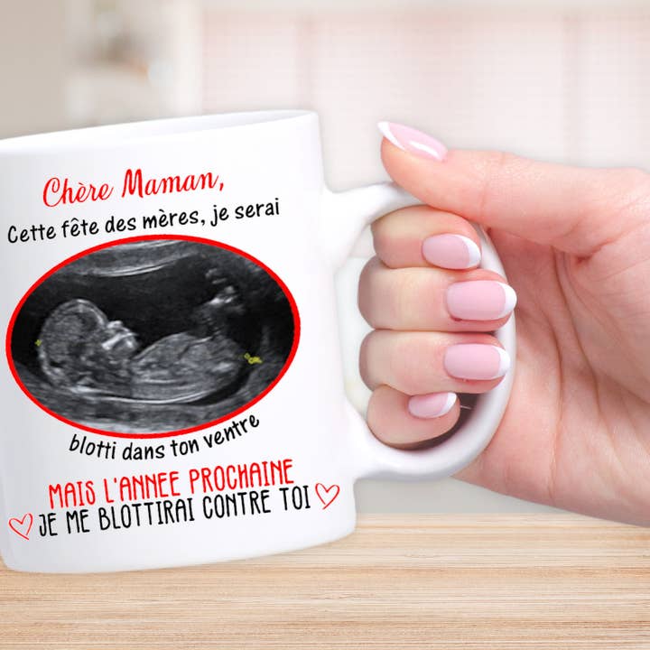 Caneca personalizada para o Dia das Mães com ultrassom por atacado de Tendance Cadeau