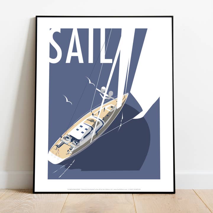 Star Editions – wholesale Art print – Sail (Sailing) By Artist Dave Thompson - Premium Art Print1