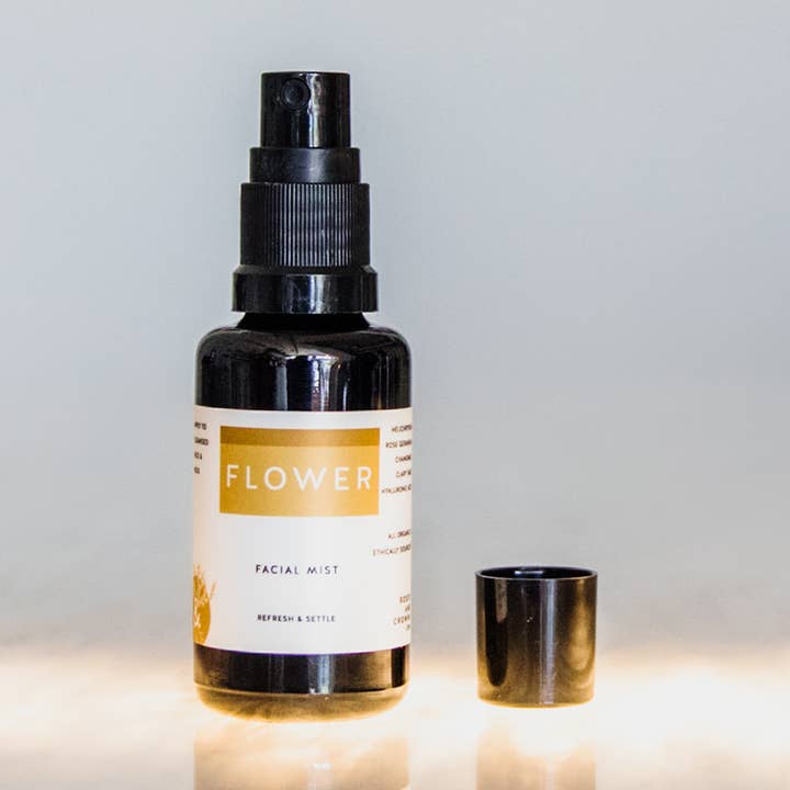 Flower Mist: Hyaluronic Acid Hydrosol for wholesale by Roots & Crowns Apothecary