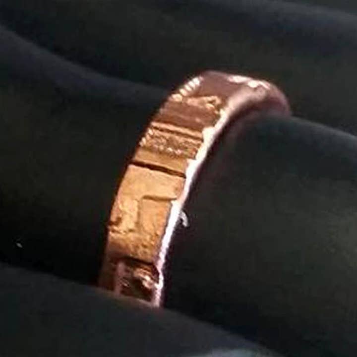 Costello International - Vente Anneau/bague à empiler - Bagues d'orteil de plage ajustables en cuivre pur à thème océan.4