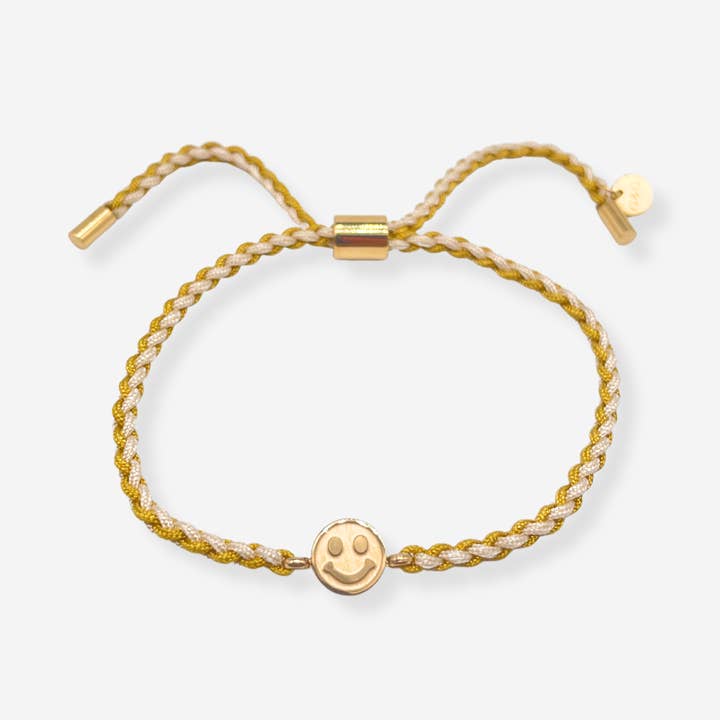 Mel Smiley Bracelet for wholesale by GLAM & GLORY Jewels made with love